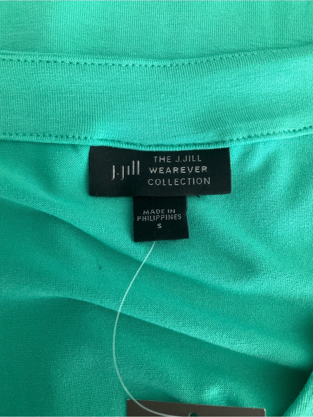 J. Jill Wearever Layering Tunic Tank Top Mint Julep Green V-Neck Size Small NWT - Picture 8 of 11
